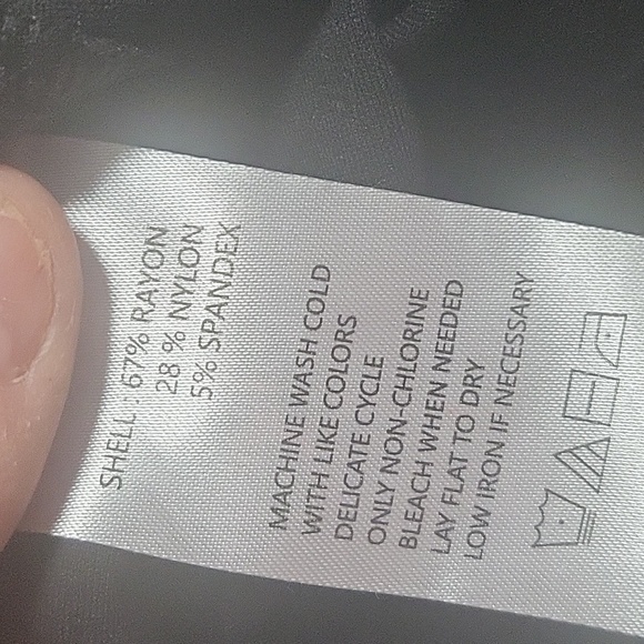 Quince Ultra Stretch Ponte Straight Leg Pants in Black - medium petite - Picture 11 of 11